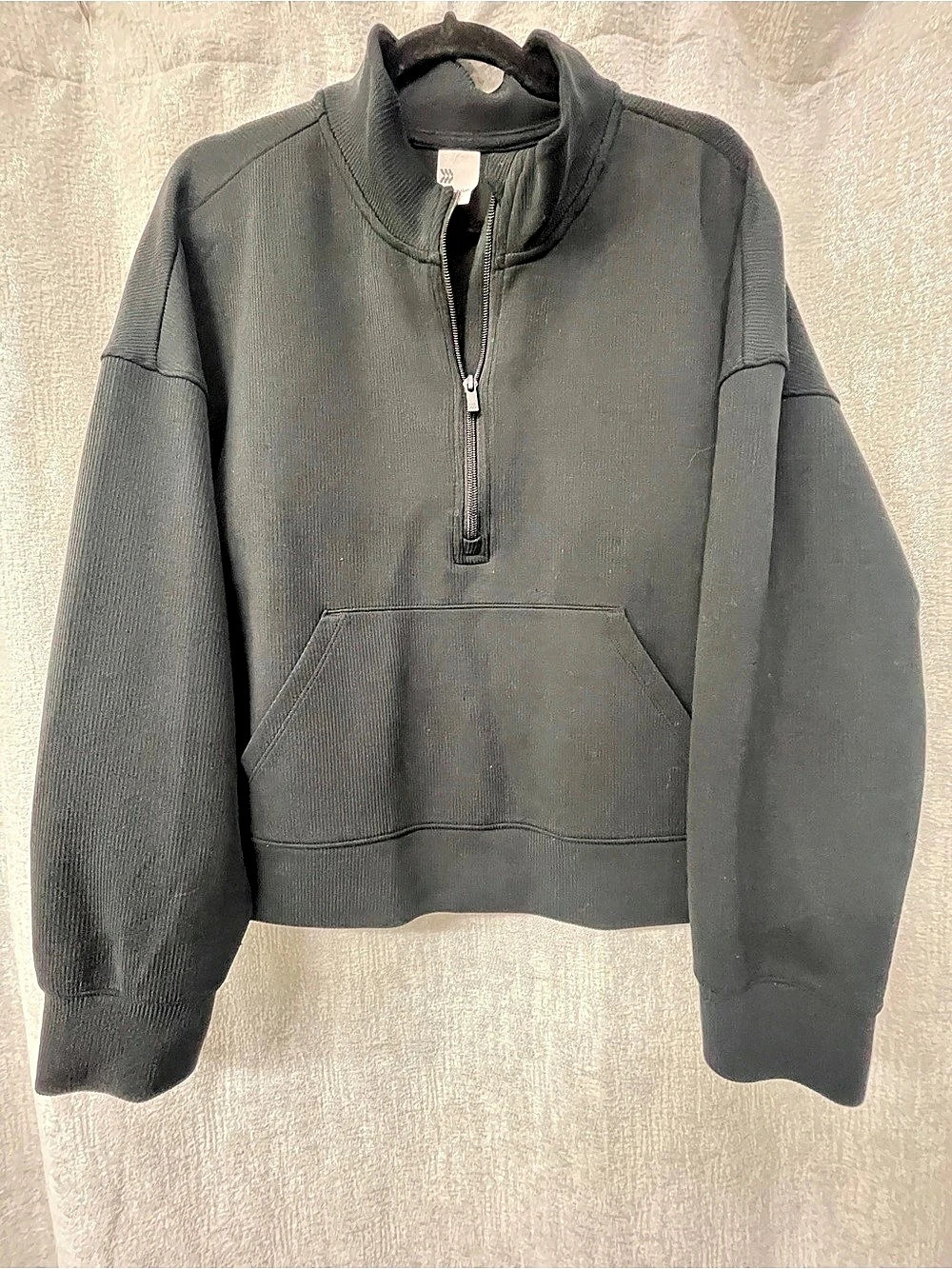 All in Motion Active Comfort 1/2 Zip Pullover Sweatshirt Black XXL